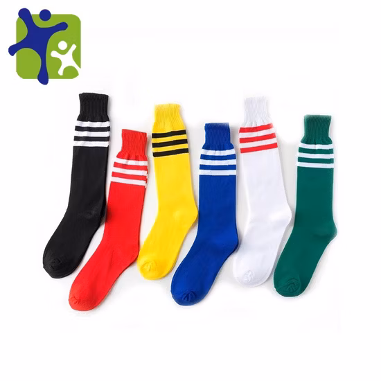 CE/FDA/ISO Approved Elastic Breathable Anti-Bacterial Anti Slip Soccer Football Socks