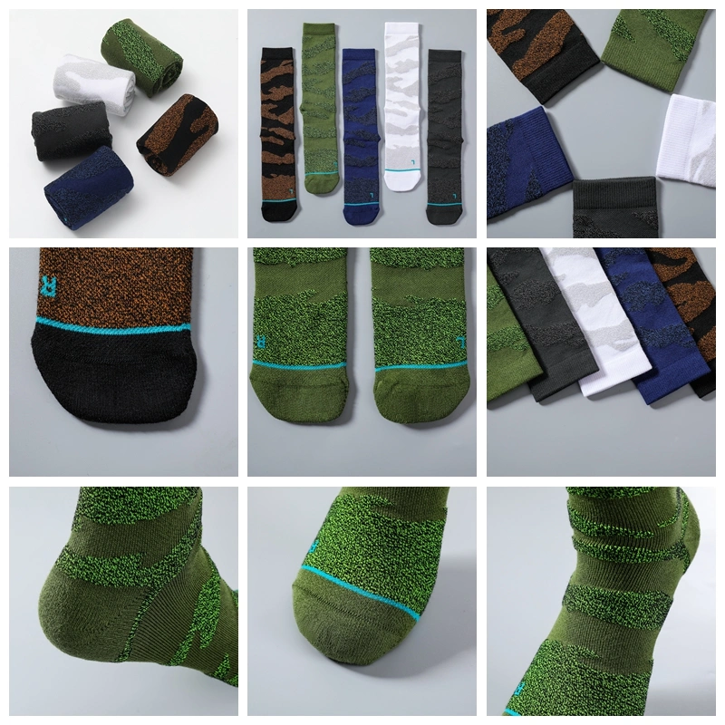 Men′s Thick Cotton Outdoor Hiking Sock Function Socks Mountaineering Socks