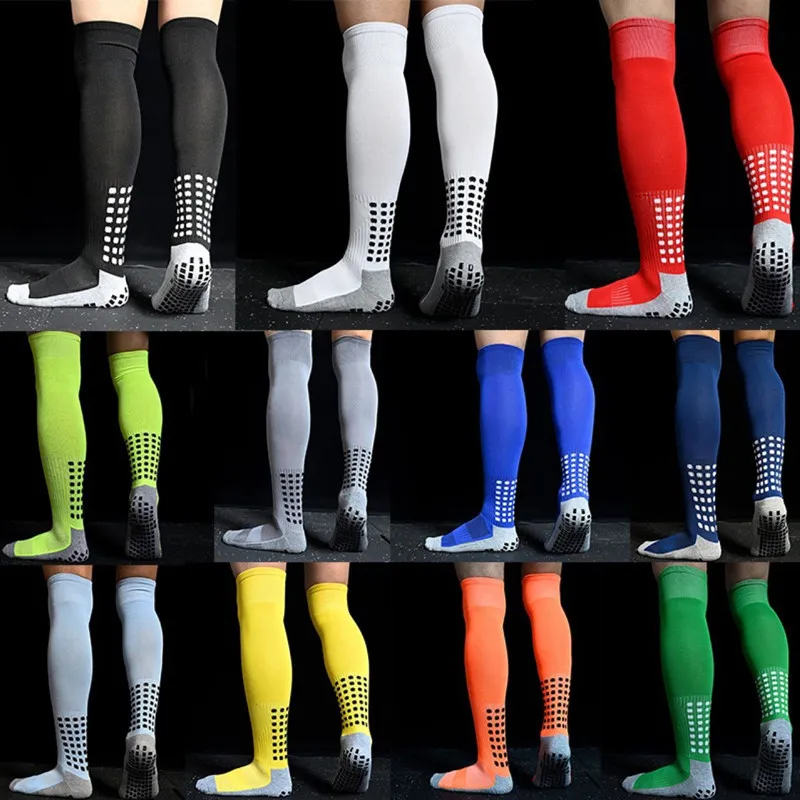 Calcetines de fútbol adhesivos de PVC Medias de entrenamiento para hombres MID